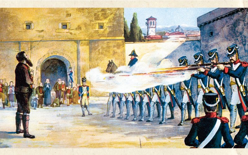 20 février 1809 : les troupes de Napoléon exécutent Andreas Hofer, héros de la rébellion tyrolienne contre la tyrannie française