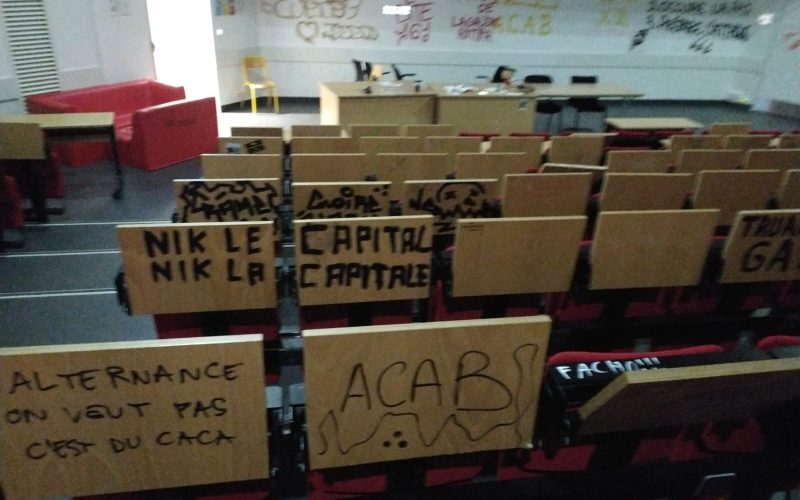 Rennes : l&rsquo;occupation du campus de Villejean par l’extrême-gauche française va coûter cher aux Bretons