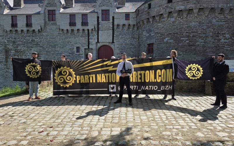 Compte rendu du Parti National Breton – Journée d’action du 3 mai 2025 à Pontivy