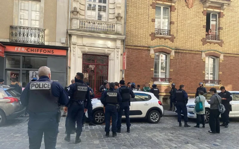 Rennes : une manifestation sauvage organisée par la mouvance LFIiste stoppée par la police