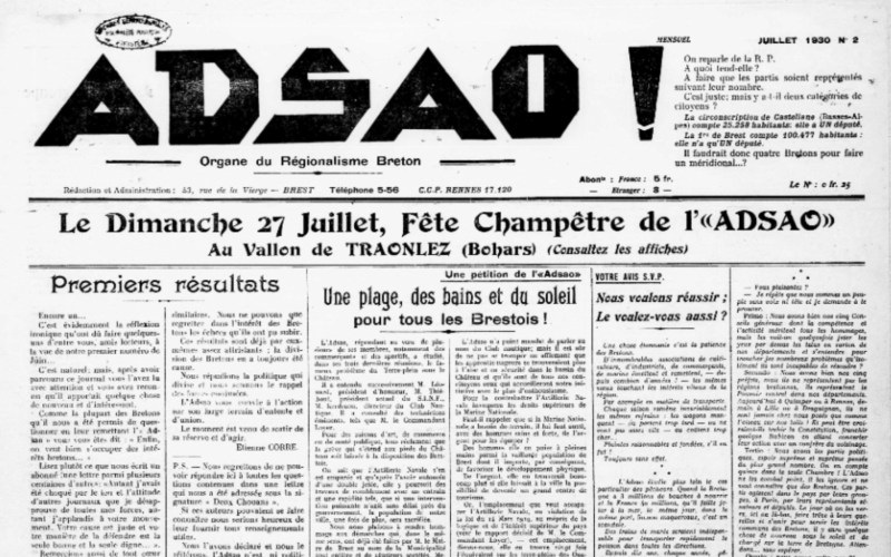 Emsav : 27 février 1879, naissance de l&rsquo;abbé François-Marie Madec, pionnier de l&rsquo;autonomisme breton