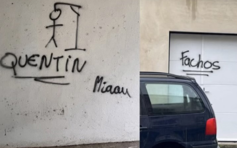 Nantes : l&rsquo;extrême gauche française fait l&rsquo;apologie du meurtre de Quentin Deranque en dégradant des habitants au hasard