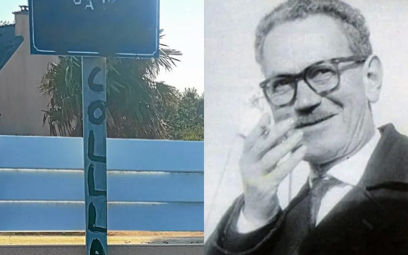 Saint-Jean-Trolimon : l’extrême gauche vandalise la plaque du lotissement Youenn Drezen pour intimider la population qui refuse de le débaptiser