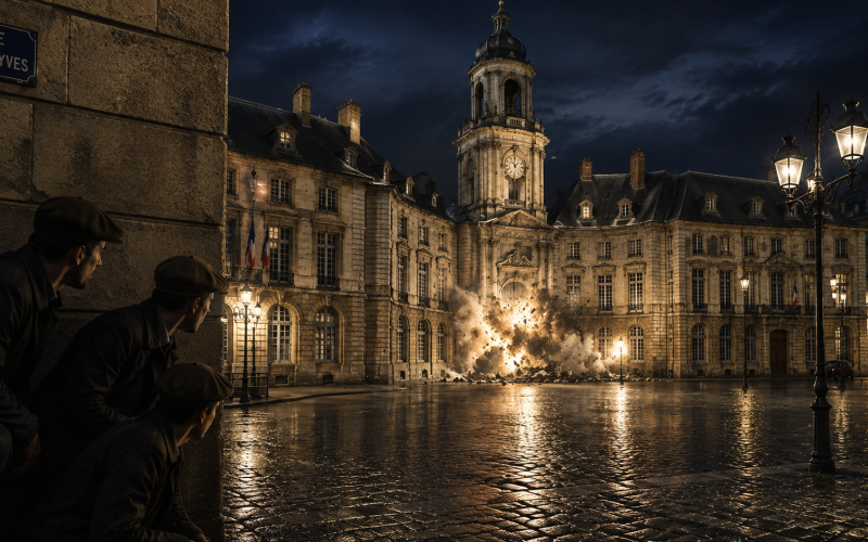 Emsav : 7 août 1932, destruction du monument de l&rsquo;annexion de la Bretagne par le groupe armée Gwenn ha Du