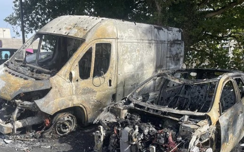 Quimper : quatre véhicules incendiés dans le quartier multiculturel de Kermoysan