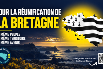 Bretagne réunie relance le combat : une nouvelle pétition à l’Assemblée française pour la réunification de la Bretagne