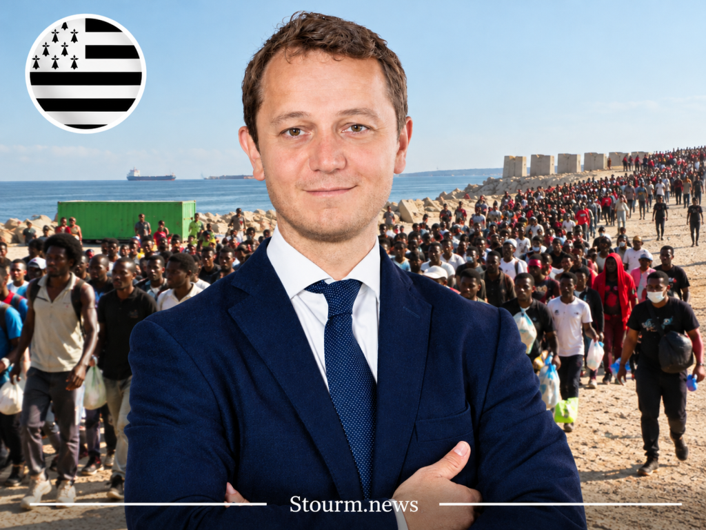 “L&rsquo;immigration est dans l&rsquo;intérêt de la France” déclare Maël de Calan, président du département du Finistère et soutien d&rsquo;Édouard Philippe
