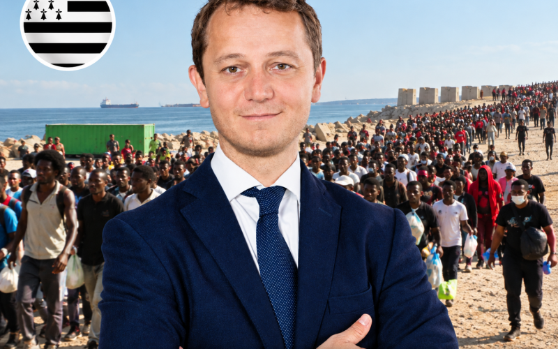 “L&rsquo;immigration est dans l&rsquo;intérêt de la France” déclare Maël de Calan, président du département du Finistère et soutien d&rsquo;Édouard Philippe