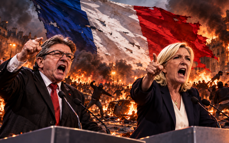 Face à la faillite, la fuite en avant jacobine des démagogues français (Éditorial)