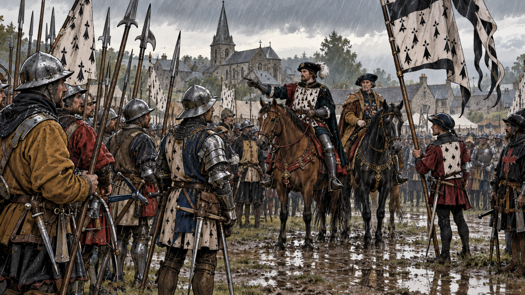 15 octobre 1489 : Anne de Bretagne mobilise ses troupes contre l&rsquo;envahisseur français
